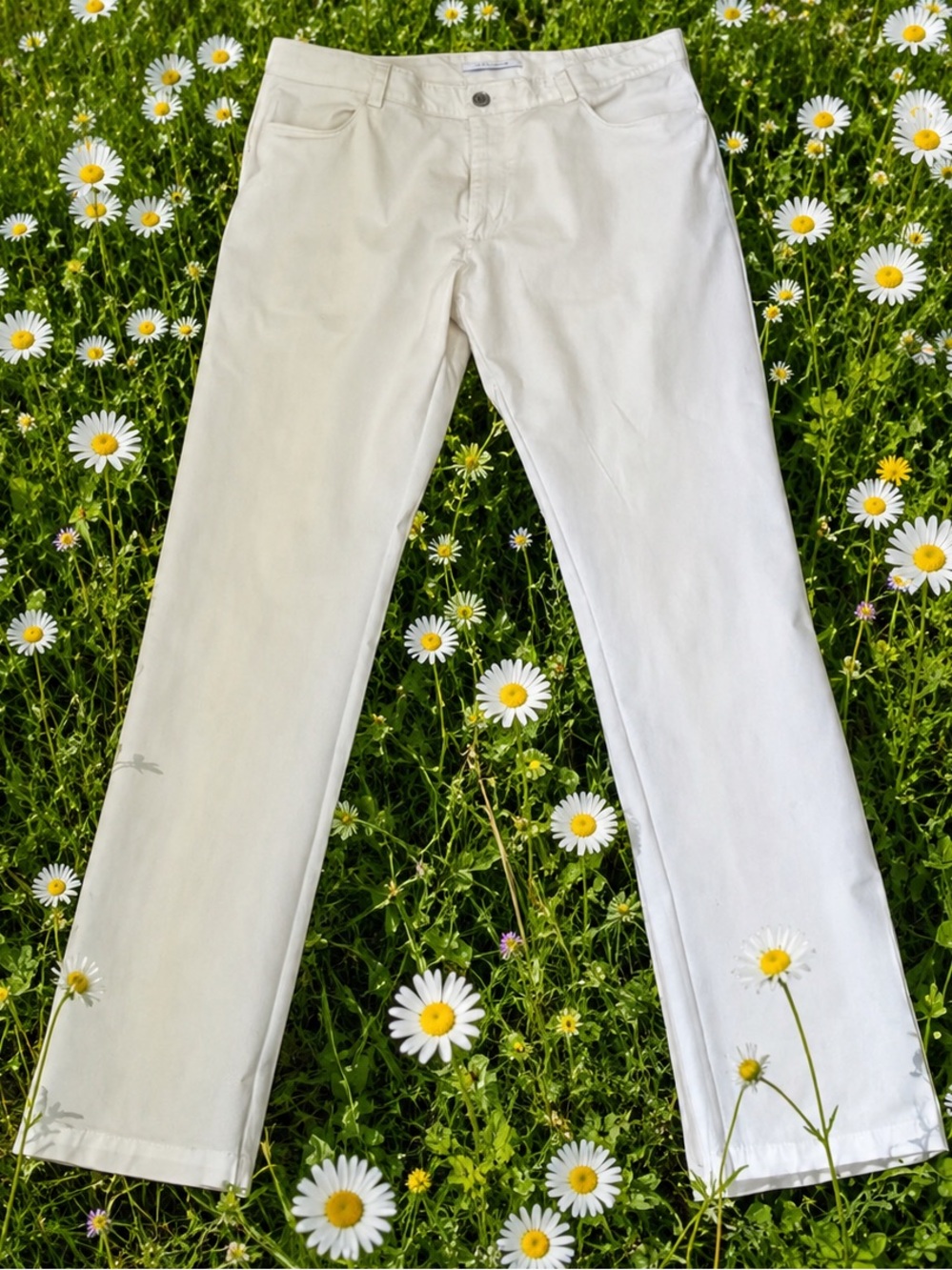 UNWORN - Calvin Klein cotton-blend slim-fit pants - unused film shoot spares